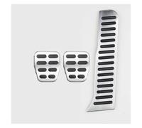Copertura del pedale del freno del carburante per VW adatta per Caddy 2K MK3 For Life per Maxi 2004 ~ 2020 auto in acciaio inox AT MT copertura antiscivolo accessori pedale freno (MT con riposo) (MT