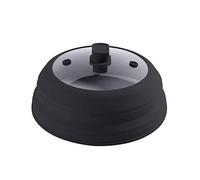 Copertura del piatto dell'alimento del forno a microonde pieghevole, copertura del piatto di vetro senza BPA, Silicone non plastica ventilato Splatter Guard coperchio universale del POT …