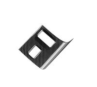Copertura Del Pulsante Riscaldamento Del Sedile In Vera Fibra Carbonio Per Toyota GR86 2021-2024 Adesivo Per Interni Con Guida A Sinistra Nero Rosso CRRYUQWWM(Style A)