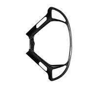 Copertura Del Rivestimento Volante Dell'automobile Rossa Di Ricambio In Fibra Carbonio Per G37 EX37 2013 Q40 2015 G25 EX35 2012