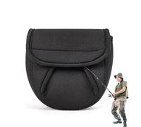 Copertura del rullo: protezione in neoprene per Baitcaster e Rolls, Fishing Gear Covers Case | Design leggero e imbottito, ideale per stoccaggio e trasporto, materiale impermeabile, sicuro, l, vedi