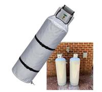 Copertura del serbatoio del propano con protezione antipolvere, impermeabile, resistente al sole e al gelo, inclusa la parte superiore facile da aprire per un comodo uso all'aperto della bombola di