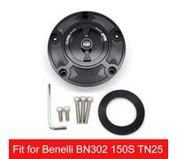 Copertura del tappo del serbatoio del carburante CNC for moto/Adatto for Benelli BN302 302S 150S TN25 TNT250 BJ250 TNT150, TNT300 TNT600 502C 752S 2016-up Tappo del serbatoi(Gray and Red)