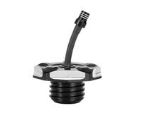 Copertura del tappo del serbatoio del carburante for motociclette CNC in alluminio for CRF110 CRF125 2019-presente Ricambi for moto da cross pit bike(Black)