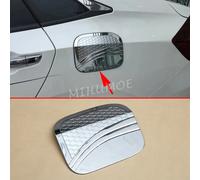 Copertura del tappo del serbatoio del carburante per auto argento trim decorazione per Honda Civic 10th Sedan 2016-2021 cromo lucido