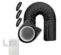 Copertura del tubo d'aria portatile | Mobile AC - Isolamento del tubo flessibile avvolgente, protezione del canale estensibile, facile installazione per la stagione calda, camera da letto, soggiorno