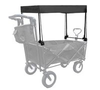 Copertura del vagone, telaio di vagone con pali di supporto 35x19x18in copertina da sole a prova di pioggia modificata per il picnic da campeggio, no