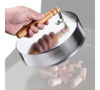 Copertura del vapore per barbecue | Cupola di fusione | Copertura ergonomica a cupola di fusione | Heavy Duty Griddle Grill per Blackstone Chef Flat Top