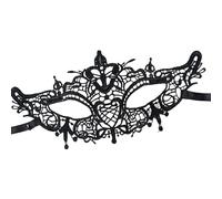 Copertura del viso in pizzo, maschera nera,Maschera per gli occhi in pizzo nero | Maschera per gli occhi per le donne, accessori per la decorazione di festival, festa a tema, Cosplay, masca