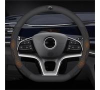 Copertura Del Volante Automobile Per BYD Per Atto 3 Per Tang F3 E6 Per Yuan Plus Per La Canzone Max F0 Per Qin G3 I3 Per Han(D Leather Orange8)