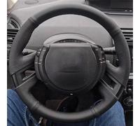 Copertura del volante dell'automobile della treccia su misura dell'involucro di sterzo del cuoio di microfibra per Citroen C4 per Picasso 2007-2013 antiscivolo