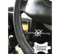 Copertura Del Volante In Pelle Perforata Reale Cream Per BMW E60 E61 03-10