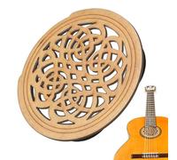 Copertura della buca per chitarra, Blocco della buca per chitarra - Parti per chitarra leggere per chitarra | Strumenti per chitarra per ridurre il feedback e il rumore. Copertura della buca