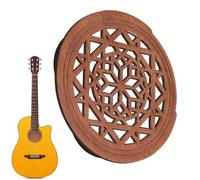 Copertura della buca per chitarra, per chitarra | Parti decorative per chitarra leggera,Strumenti per chitarra per ridurre il feedback e il rumore. Copertura della buca per