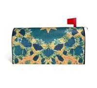 Copertura della cassetta delle lettere del modello del quadrangolo con la chiusura magnetica 25.5x21 nelle decorazioni all'aperto durevoli per la stagione di festival