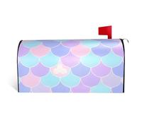 Copertura della cassetta postale del tatuaggio della sirena con la chiusura magnetica 25.5x21 nelle decorazioni all'aperto durevoli per la stagione di festival