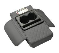 Copertura Della Console Media Per Automobile: Pad Protezione Del Bracciolo Impermeabile, Portabicchieri Incorporato | Topper Per Cuscino Multifunzionale, Organizzatore Di Scatole In Tessuto Per