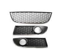 Copertura della lampada fendinebbia for auto, griglia paraurti, griglia centrale paraurti anteriore inferiore adatta for VW Polo MK4(1 Set)
