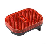 Copertura della lampada posteriore per Segway per scooter elettrico Ninebot Max G2 Kit alloggiamento luce freno lente rossa più parte inferiore nera in plastica parte di ricambio per un facile