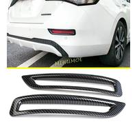 Copertura della luce di nebbia della coda posteriore dell'automobile in fibra di carbonio ABS Trim per Nissan Sentra 2020 2021 2022 2023 Accessori esterni