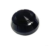 Copertura della maniglia del bilanciere in lega di alluminio progettata specificamente per DAIWA per mulinelli FUEGO - Elemento funzionale di modifica della bobina (nero)