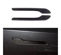 Copertura della maniglia della porta in vera fibra di carbonio per Tesla modello 3 & Y, copertura della maniglia della porta esterna 4PCS accessori decorativi per Tesla Model 3/Y (carbonio lucido)