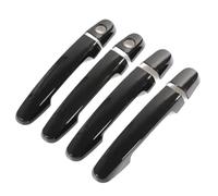 Copertura della maniglia porta per Corolla per Verso E121 AR10 per Sportsvan 2002-2009 Accessori per finiture auto nero lucido(Gloss Black 2 holes)