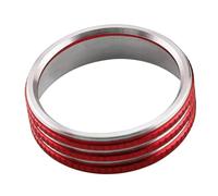 Copertura Della Manopola Del Pulsante Dell'interruttore Dei Fari Dell'auto Per Opel Per Mokka Per ASTRA J Per Insignia Car Interior(Rosso)