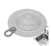 Copertura Della Pioggia Della Doccia In Silicone | Protezione Dei Capelli Del Lavello Del Bagno | Coperchio Di Scarico Del Sensore Di Capelli Non Scivolante Per Il Bacino Di Lavaggio O Il Balcone