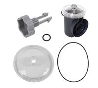 Copertura della pompa di nuoto: Piscina con Coperchio Sicuro, Set di Coperchio della Pompa | Tappo Filtro per Piscina Heavy Duty O Anelli, Copertura Trappola per la Pulizia del Filtro, c