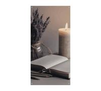 Copertura della porta Banner personalizzati Luce Una CandelaGrande Banner Segno Wall Banner Decor Foto Sfondo Benvenuto Holiday Party Decor