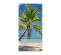 Copertura della porta banner personalizzati palma tropicale grande banner segno banner decorazione foto sfondo benvenuto festa festa decorazione