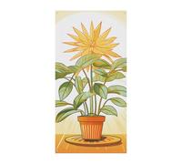 Copertura della porta Banner personalizzati Piante di luce Piante di luce Grande Banner Segno Wall Banner Decor Foto Sfondo Benvenuto Holiday Party Decor