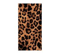 Copertura della porta personalizzata Banner Leopard PatternLarge Banner Sign Wall Banner Decor Photo Background Welcome Holiday Party Decor