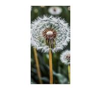 Copertura della porta Personalizzata Banner Porta Inverno Bianco Dente di Leone Grande Banner Segno Wall Banner Decor Foto Sfondo Benvenuto Vacanza Decorazione Del Partito