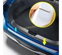 Copertura della protezione della protezione del paraurti posteriore in acciaio inossidabile per Nissan Qashqai J12 2022 2023 2024 Accessori