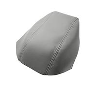 Copertura Della Scatola Del Bracciolo Del Coperchio Di Controllo Centrale In Pelle Microfibra Sticker Trim Per Volvo S70 V70 C70 1993-1999 2000 2001(Gray)