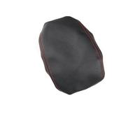 Copertura Della Scatola Del Bracciolo Dell'auto Cuscino Console Centrale In Pelle Microfibra Accessori Per Peugeot 308 2012-2016(A Black-red line)