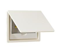 Copertura della scatola del contatore, copertura decorativa del pannello degli interruttori, copertura della scatola dei fusibili, facile da aprire e chiudere, for uso domestico in ufficio(50x40cm)