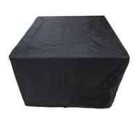 Copertura della stampante in tessuto | Copertura for stampante multicolore di più formati: uso in ufficio domestico(Black,50x45x30cm)