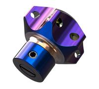 Copertura della testa della chiave, cappuccio della testa, Protezione per la punta - Modanatura decorativa per serratura a chiave, copertura della testata in lega di alluminio