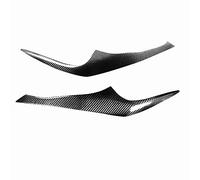Copertura delle sopracciglia delle palpebre dei fari per Hyundai Tiburon 2003-2006 in fibra di carbonio