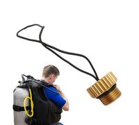 Copertura delle valvole del serbatoio, coperchio di protezione del serbatoio con corda | Regolatore di valvole per serbatoi di immersione subacquea, valvole riservare vedere di plon gee luce ac