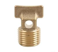 Copertura dello scolo di Garboard dello scafo della barca 1/2 NPT Materiale solido dell'ottone marino del filo progettato per integrità strutturale e resistenza all'acqua di mare (B)