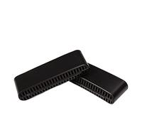 Copertura dello sfiato del condotto del condiziona 2PCS Sedile AC Calore Pavimento Condizionatore d'aria Condotto di sfiato Griglia di uscita Copertura Accessori auto Trim, for Ford, for Explorer 2013