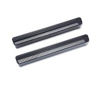 Copertura dello sfiato del condotto del condizionatore d'aria, 2PCS Sedile AC Calore Pavimento Aria Condizionata Condotto di Sfiato Uscita Griglia di Copertura Trim, for Audi, for A6 C8 2018 2019 Acce