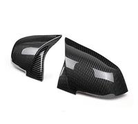 Copertura dello specchietto laterale Per BMW Serie 1 2 3 4 X Calotta Specchietto Retrovisore Nero Lucido Copertura Laterale(Carbon fiber pattern)