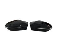 Copertura dello specchietto retrovisore esterno de Copri Specchietto Retrovisore Per Serie 5 530i VIII G60 G61 G68 2023-2024 Con Guida A Sinistra(Nero lucido)