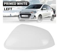 Copertura dello specchio a destra Compatibile con I10 2014 2015 2016 2017 Modelli Black Primer Primer Universal Fit Sostituzione Parte(1xLH Primed White)
