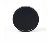 Copertura dell'obiettivo in lega di alluminio antipolvere, copertura protettiva impermeabile dell'obiettivo della fotocamera per Instax Mini 90 (Nero)